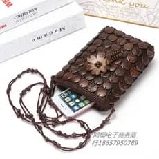 Bolsa Feminina Miçangas