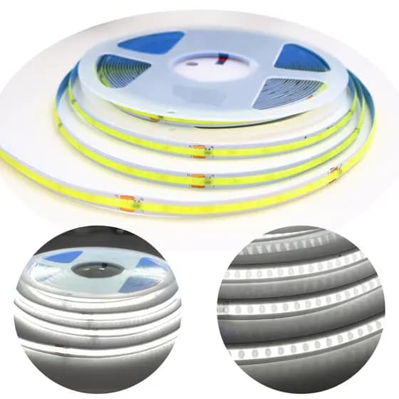 Fita Led Cob 288led/m 110v ou 220v Direta Energia Para Perfil Não Usa FONTE