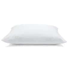 Capa de Travesseiro Bouton Hidrorrepelente 180 Fios - 100% Algodão - Branco - 50x70cm