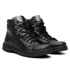 Bota Coturno Masculina Linha Premium 100%Couro REF: 1713 Oferta Relâmpago Promoção
