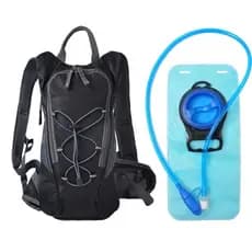 Mochila de hidratação bolsa silicone 02 Litros água camelbak, corrida, ciclismo, caminhada, trilha