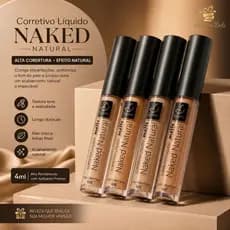 Corretivo Líquido Febella Maquiagem Acabamento Matte Natural Premium