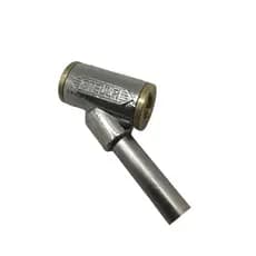Calibrador Bico Duplo De Encher Pneu Haste Longa 1/4