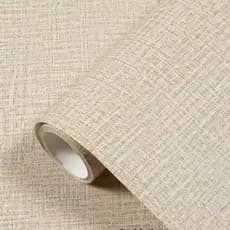 Papel De Parede Adesivo 3D Linho Texturizado 5MX45CM Lavável