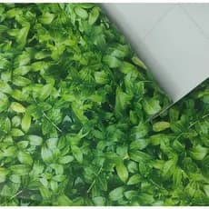 KIT Papel de Parede 3D Folha Verde 5M*45cm verde Adesivo Autocolante para Sala, Quarto