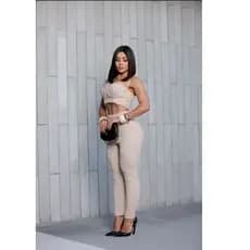 Conjunto feminino Cropped nadador calça legging Look Casual Confortável cintura alta