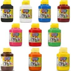 Kit Tinta Guache Acrilex 250ml Cores À Escolha Escolar Artesanato