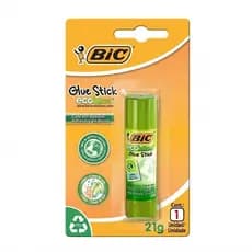 Cola Em Bastão BIC Ecolutions 21g Original Lavável Não Tóxica Escolar Escritório Artesanato 1 Unidade