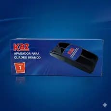 Apagador Para Quadro Branco Kaz Com Porta Canetas Feltro Lousa Escolar Escritório