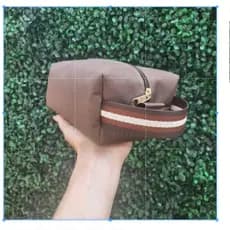 Necessaire Masculina Box com Alça Lateral,Presente para Homens,Presente Pai