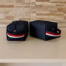 KIT COM 6 Necessaire Masculina Box com Alça Lateral,PRESENTES PARA HOMENS,PRESENTE PAI
