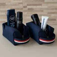 KIT COM 5 Necessaire Masculina Box com Alça Lateral,PRESENTES PARA HOMENS,PRESENTE PAI