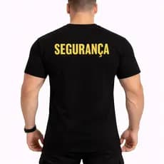 Camiseta Segurança Profissional Trabalho Vigilante 100% Algodão Unissex Envio Rápido