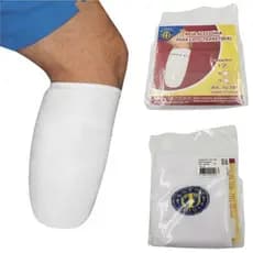 Meia Coto Transtibial Ortho Pauher Próteses Amputados p/ Conforto Proteção Algodão Macio Anti Atrito