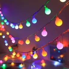 Granfei LED cordão iluminação 10metros comprimento  66 lâmpadas decoração  festas de Natal 1UN-3UN