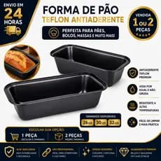 Forma Assadeira Teflon 26cm/30cm/32cm Grande Pães Bolos Tortas Antiaderente Resistente Utensílio Cozinha