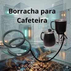 Anel de Borracha Para Vedação de Cafeteira Expressa Manual - Tipo ITALIANA (Kit com 2 Unidades)