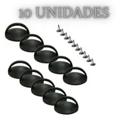 Puxador 10  Pomel Cestinha Para Tampas De Panelas Vidro e Alumino