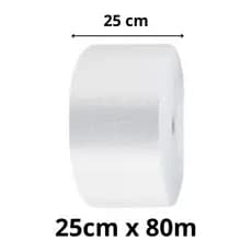 Plástico Bolha 25cm X 80m Ideal Para Vendas Ecommerce Embalagens em Geral Mudanças