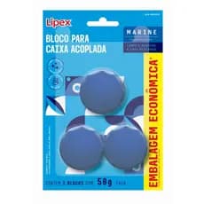 Bloco Sanitário Para Caixa Acoplada Pedra Sanitária Embalagem Econômica