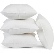Kit com 4 Refil Enchimentos para Almofadas 45x45cm Flcos de Espuma Atacadista, Envio full