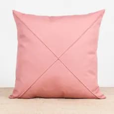 Capa de Almofada para sofá 45 x45 lisas e drapeadas no tecido de Suede forrado - ENVIO IMEDIATO