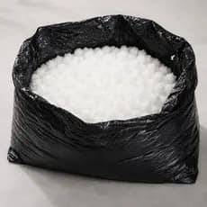 Flocos de Espuma 1KG Premium Enchimento para Almofadas Puffs Travesseiros e Artesanato
