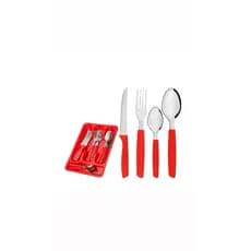 Conjunto de Talheres Aço Inox 25 Peças – Jogo Completo Luxo | Resistentes e Duráveis Restaurante