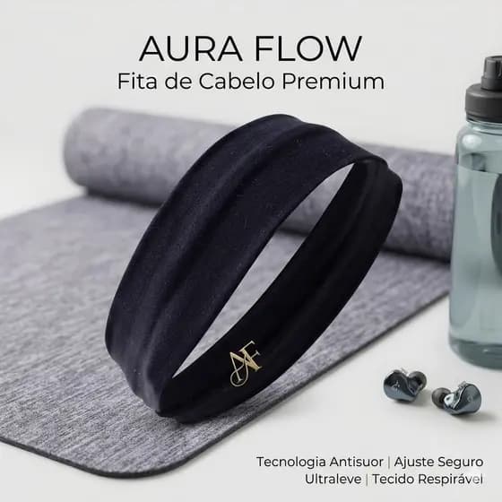 Faixa de Cabelo em Malha ElásticaACKD