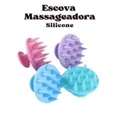 (V)Escova Massageadora De SiliconeTP7T