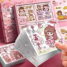 10/50/100 Peças Coleção De Adesivos Caprichosos De Desenhos Animados-Coloridos Divertidos Para Diário DIY , Notebook E D