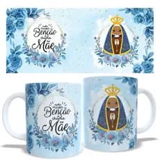 NOSSA SENHORA CANECA DE PORCELANA 325 ML