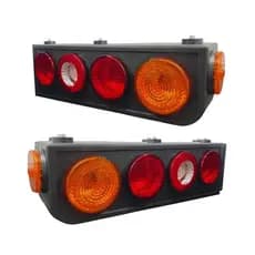 Par Lanterna Traseira Caminhão LED Sem Aba H3