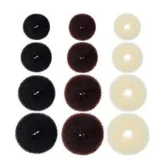 Brilho Elisa - Donut Para Coque Rabico/Acessório Para Penteados Rosquinha de Cabelo