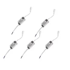 kit 5 un Driver Led Reator Fonte 8w A  25w  Para Plafon Bivolt