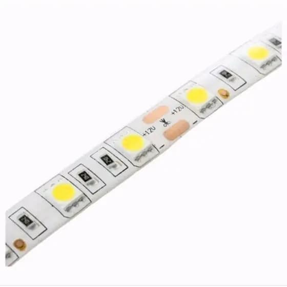 2 fitas led automotiva 30cm  Flexível 12v super branca farol farolete adesiva com proteção de silicone resistente a água