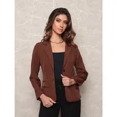 X139 Blazer Forrado 2 botoes Classico Twill