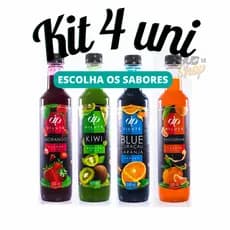 Kit 4 Xaropes Dilute para Drink Soda Italiana Gin - Escolha