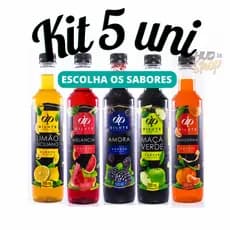 Kit 5 Xaropes Dilute para Drink Soda Italiana Gin - Escolha