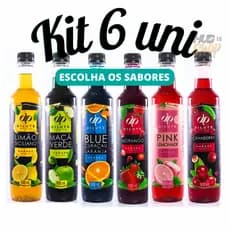 Kit 6 Xaropes Dilute para Drink Soda Italiana Gin - Escolha
