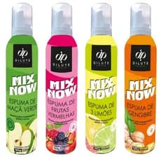Espuma P/ Drinks Mix Now Dilute 200ml - Escolha o Sabor