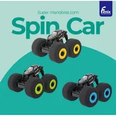 Carrinho De Controle Remoto Spin Car - Fenix Brinquedos