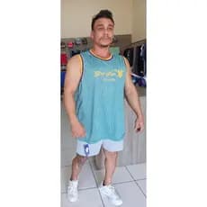 Regatas Basqueteiras - Peças de Mostruário - Musculação  Basquete Corrida Esporte Academia Bodybuilder