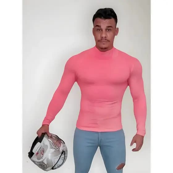 Camisa Proteção UV - Corrida, Ciclismo, Moto, Uber, Pedreiro