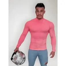 Camisa Proteção UV - Corrida, Ciclismo, Moto, Uber, Pedreiro