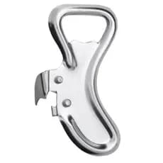 Abridor de Lata e Garrafa Inox 9cm Multiuso