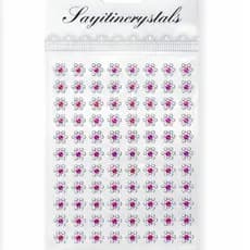 Adesivos Pet 112 Flor Para Cães E Gatos Laçinho 3D