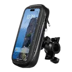 Suporte de Celular à Prova d'Água para Moto e Bicicleta para Celular até 6.6 Polegadas Gps Motoboy
