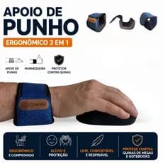 Apoio De Punho Ergonômico Para Notebook Mouse Teclado