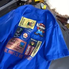 Camiseta Camisa Algodão Unissex Jogo Filme Mario Always Be Ready Power